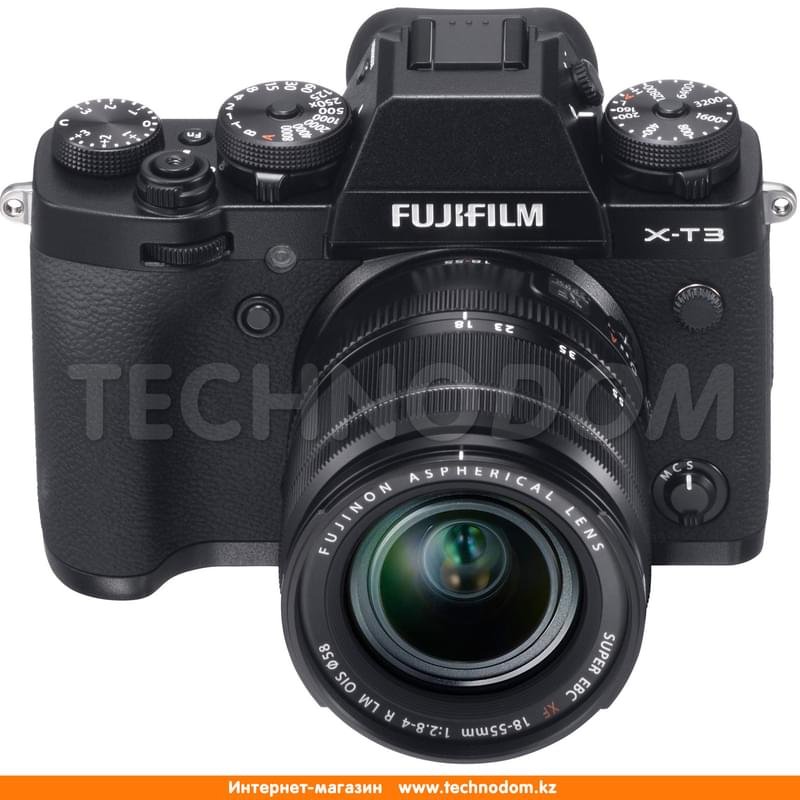 Беззеркальный фотоаппарат FUJIFILM X-T3 XF 18-55 mm f/2.8-4.0 R LM OIS Black - фото #2