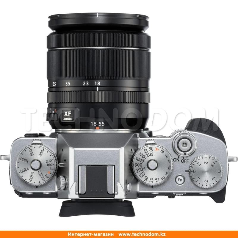 Беззеркальный фотоаппарат FUJIFILM X-T3 XF 18-55 mm f/2.8-4.0 R LM OIS Silver - фото #5