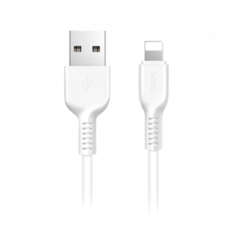 Кабель USB 2.0 - Lightning, X20, HOCO, 1м, Белый - фото #0
