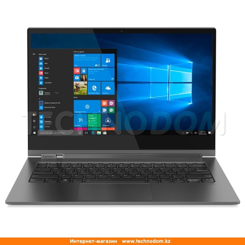 Ультрабук Lenovo IdeaPad Yoga 930 Iron Grey Touch i5 8250U / 8ГБ / 1000SSD / 13.9 / Win10 / (81C4002URK) - фото #0