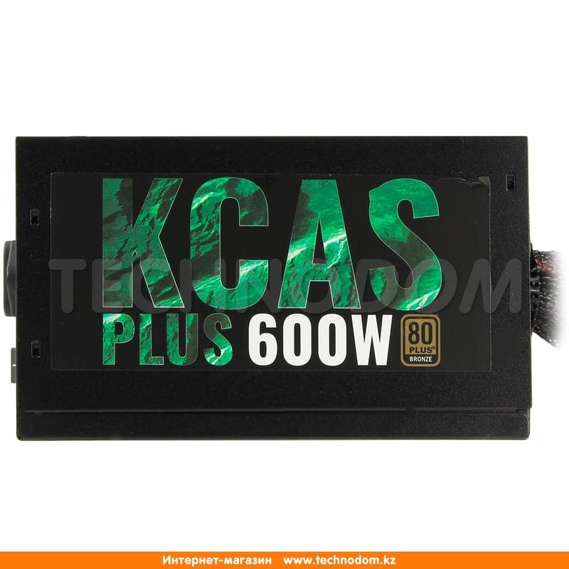 Блок питания Aerocool KCAS PLUS 600W 20+4pin, 4+4pin ATX (KCAS PLUS 600W) - фото #3