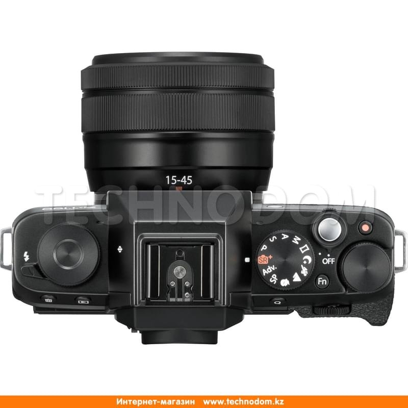 Беззеркальный фотоаппарат FUJIFILM X-T100 XC 15-45 mm f/3.5-5.6 OIS PZ Black - фото #4