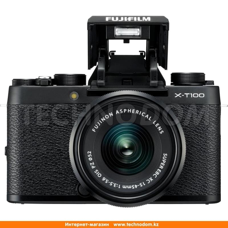 Беззеркальный фотоаппарат FUJIFILM X-T100 XC 15-45 mm f/3.5-5.6 OIS PZ Black - фото #7