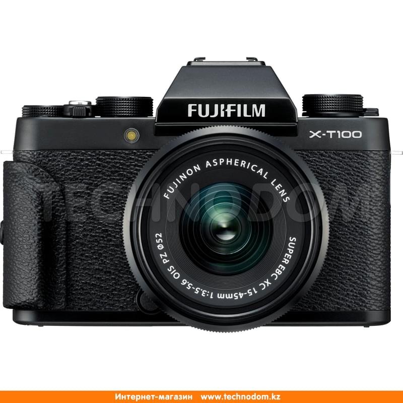 Беззеркальный фотоаппарат FUJIFILM X-T100 XC 15-45 mm f/3.5-5.6 OIS PZ Black - фото #8