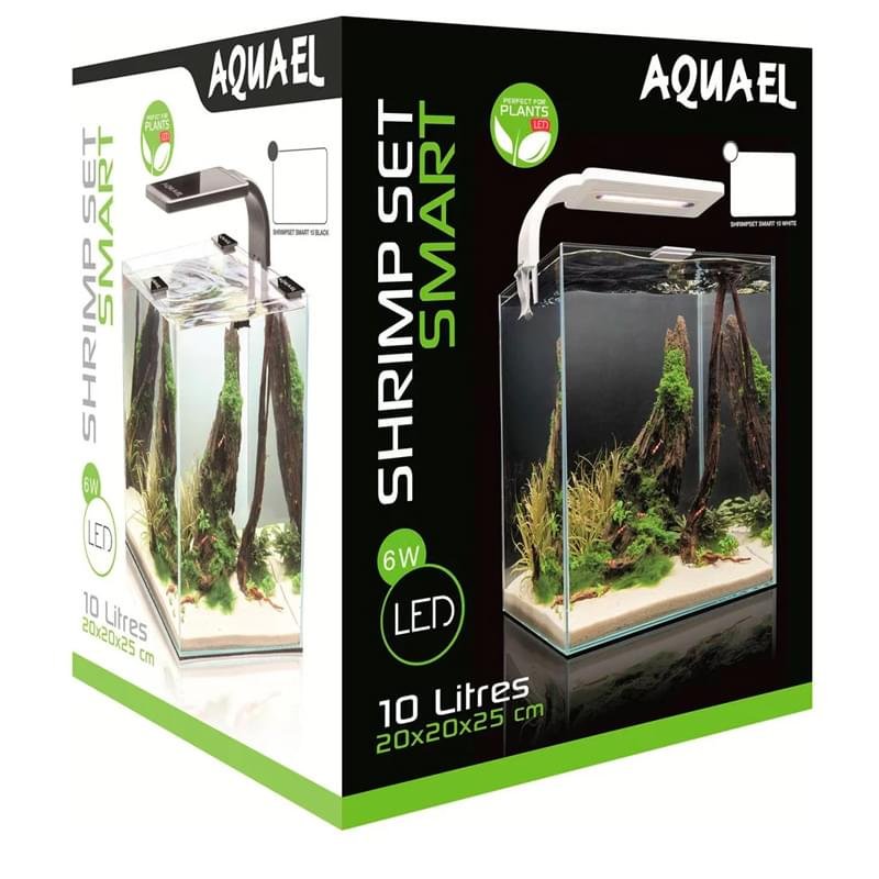 Аквариум Aquael Shrimp Set Smart 2, 10 черный - фото #2