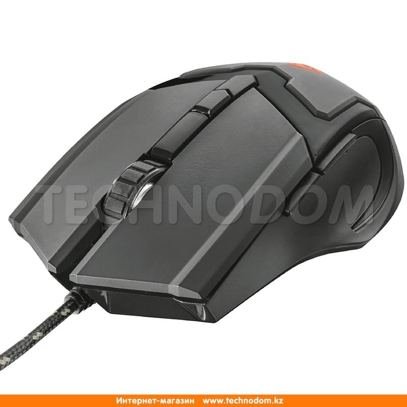 Мышка игровая проводная USB Trust GXT 101 GAV LED, Black - фото #1