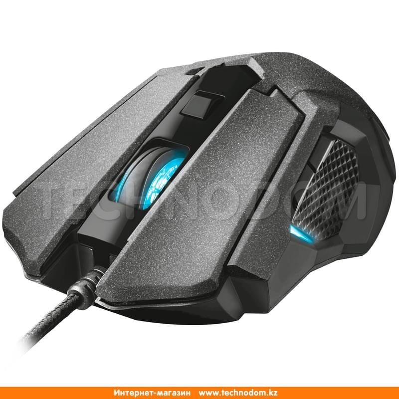 Мышка игровая проводная USB Trust GXT 158 LASER LED, Black - фото #1