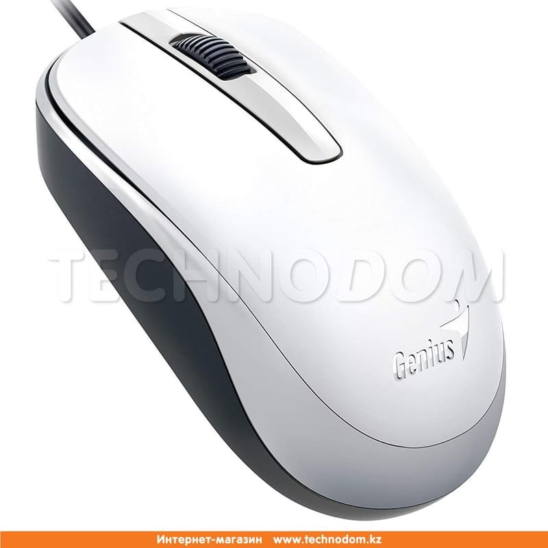 Мышка проводная USB Genius DX-120, White - фото #0