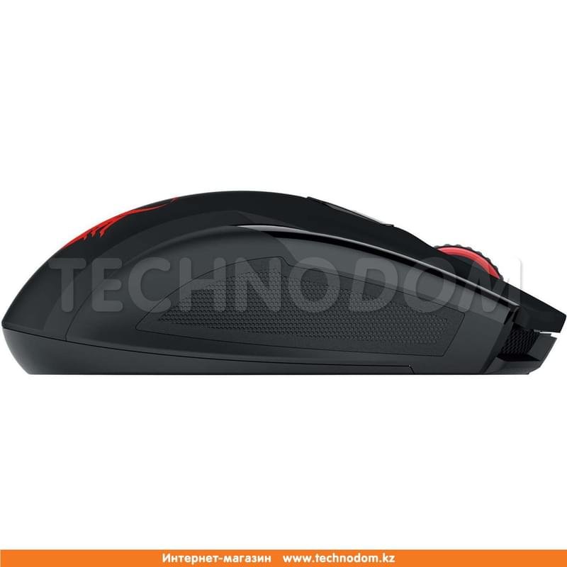 Мышка игровая проводная USB Genius Ammox X1-400, Black - фото #2