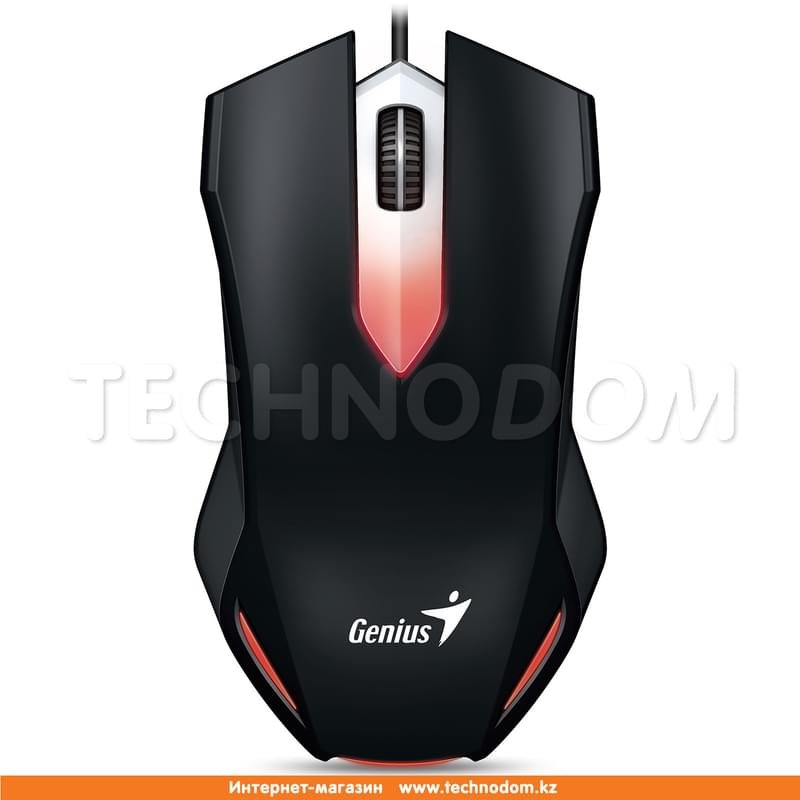 Мышка игровая проводная USB Genius X-G200, Black - фото #0