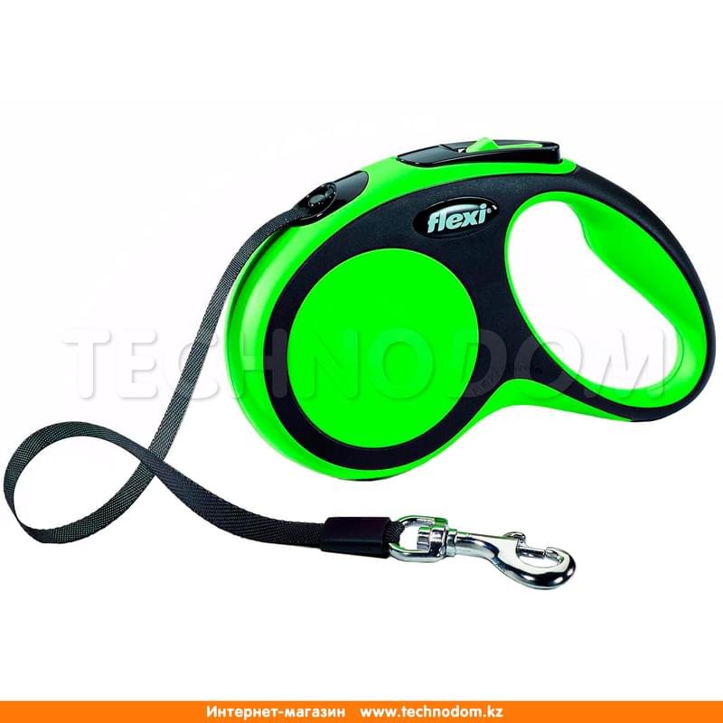 Рулетка Flexi Comfort (L) лента 5 м, зеленый - фото #0