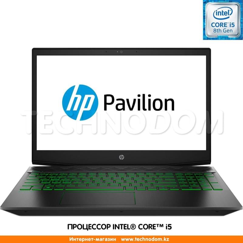 Игровой ноутбук HP Gaming Pavilion 15-CX0055UR i5 8300H / 8ГБ / 1000HDD / 16OPTANE / GTX1050 4ГБ / 15.6 / DOS / (4RR02EA) - фото #0
