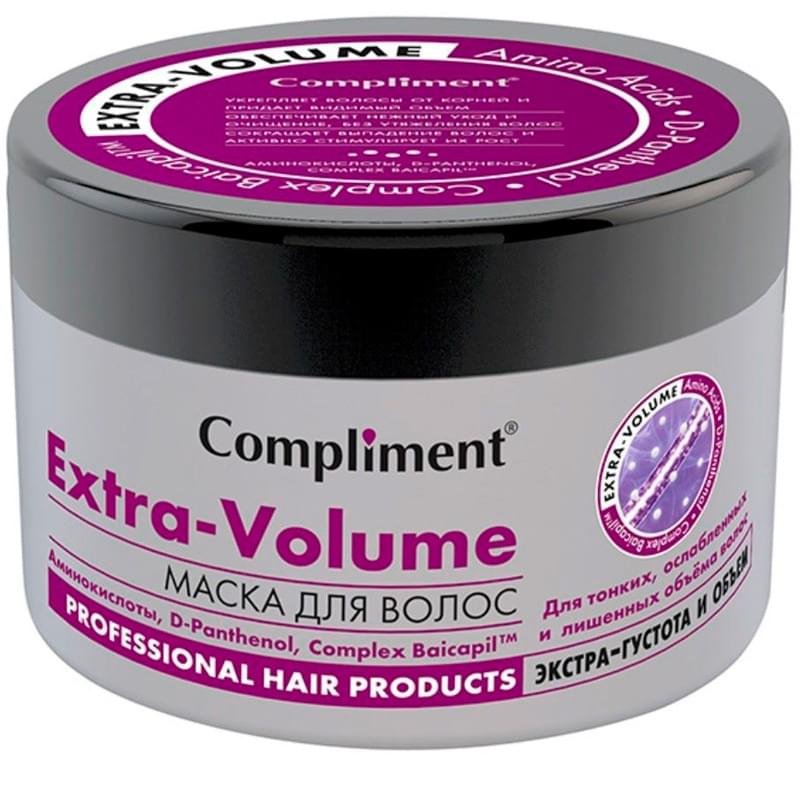 Compliment Маска для волос Extra Volume,  экстра-густота и объем - фото #0