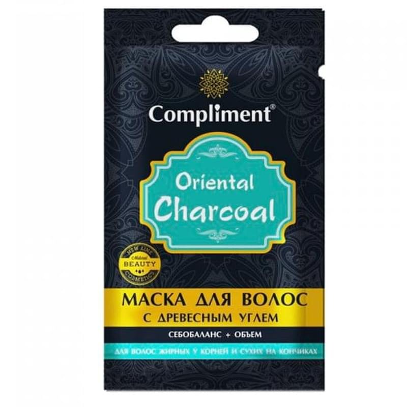 Compliment Саше Oriental Charcoal маска д/волос с древесным углем - фото #0