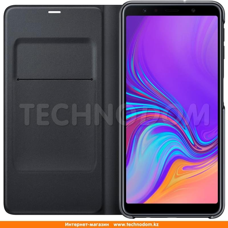 Чехол для Samsung Galaxy A7/A750 (2018), Wallet Cover, Black (EF-WA750PBEGRU) - фото #2