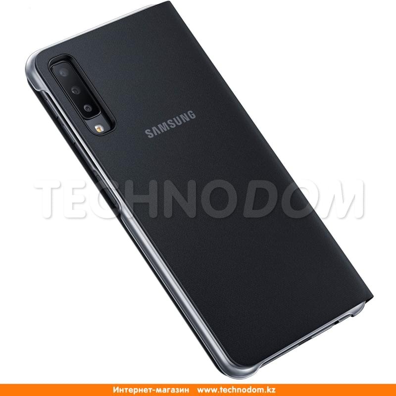 Чехол для Samsung Galaxy A7/A750 (2018), Wallet Cover, Black (EF-WA750PBEGRU) - фото #4