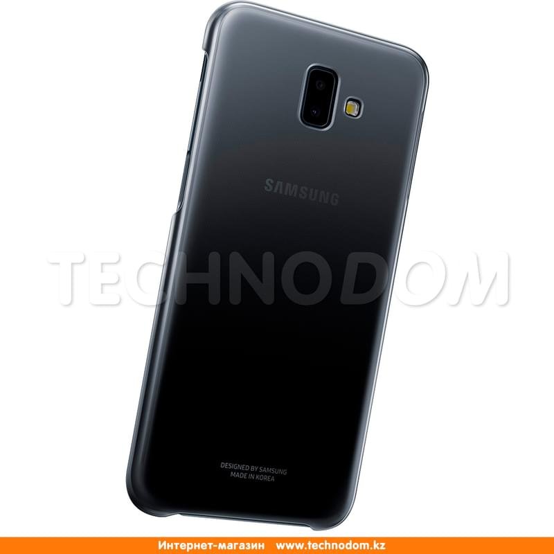 Чехол для Samsung Galaxy J6+/J610, Gradation Cover, Black (EF-AJ610CBEGRU) - фото #2