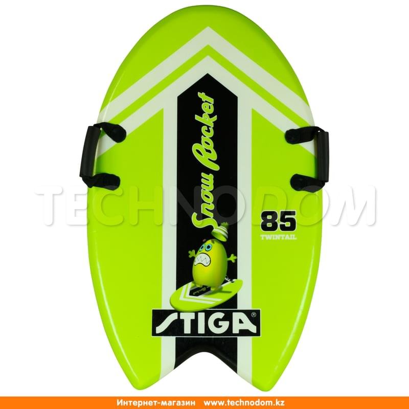 Ледянка Stiga Snow Rocket Twintail 85 Foam Board (lime green) - фото #0
