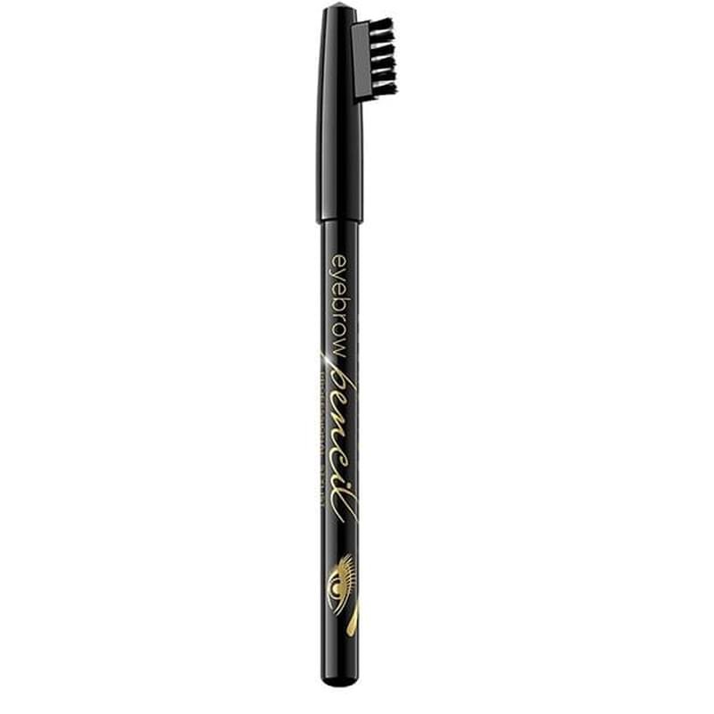 Контурный карандаш для бровей - черный серии Eyebrow Pencil, Eveline Cosmetics - фото #0