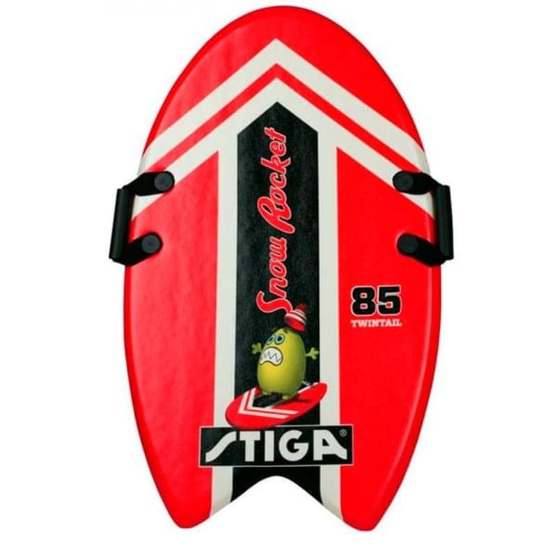 Ледянка Stiga Snow Rocket Twintail 85 Foam Board (red) - фото #0