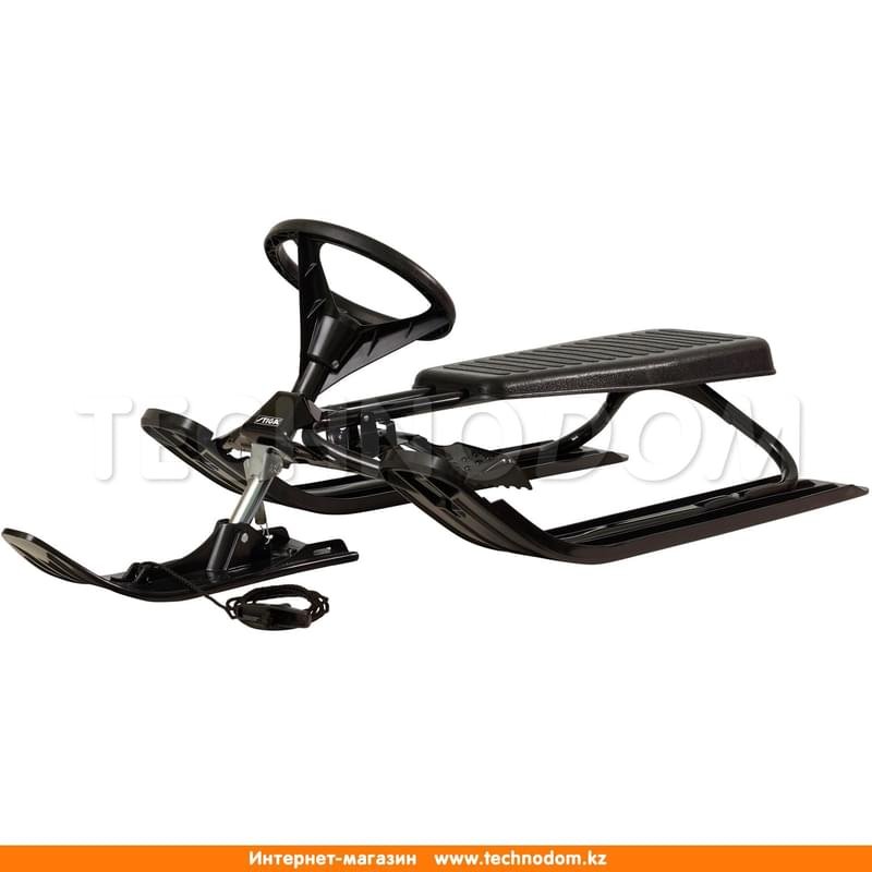 Сани Stiga Snowracer Classic Steering Sledge (black) - фото #0