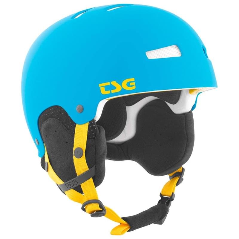Шлем горнолыжный TSG Gravity Solid Color (S/M, flat cyan) - фото #0