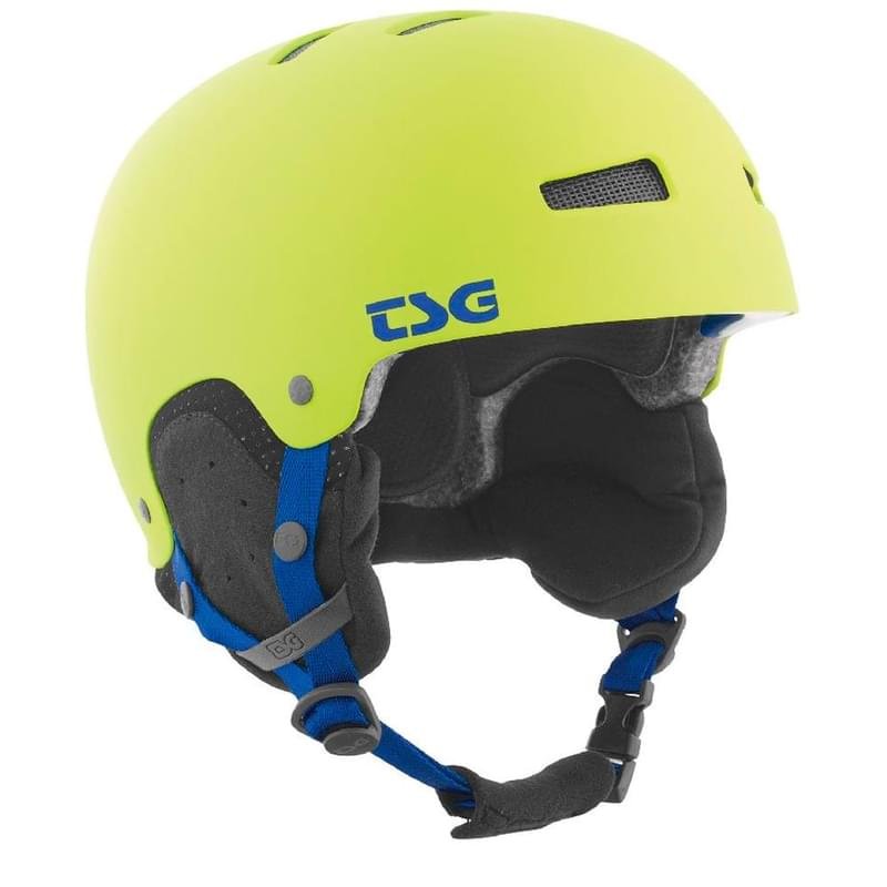 Шлем горнолыжный TSG Gravity Solid Color (L/XL, flat green) - фото #0