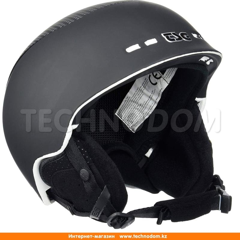 Шлем горнолыжный TSG Konik Special Makeup (L/XL, flat black/carbon) - фото #0