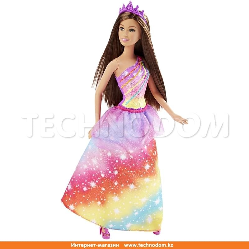 Кукла Barbie В юбке цвета радуги DHM52 - фото #1