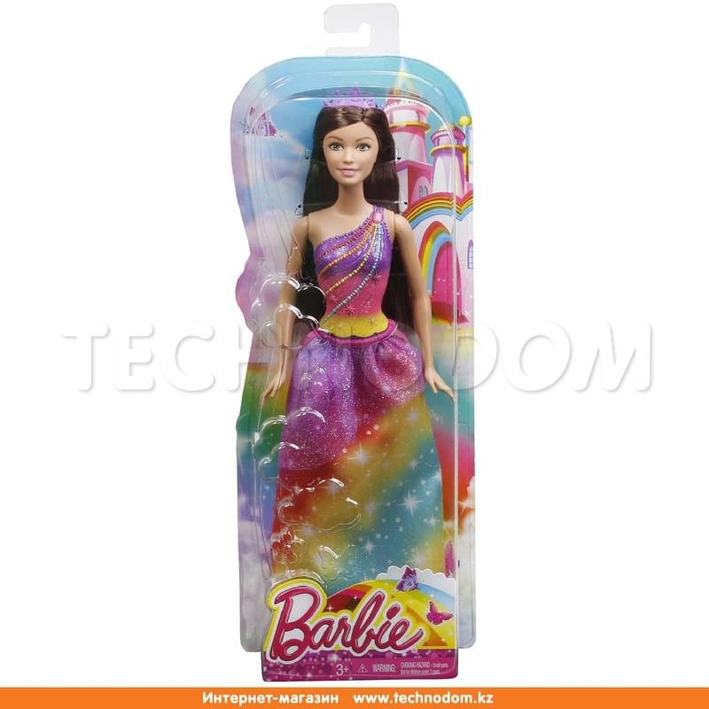 Кукла Barbie В юбке цвета радуги DHM52 - фото #2