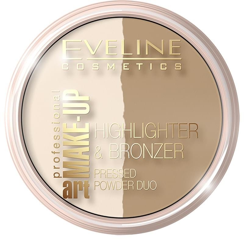 Пудра бронзирующе-рассветляющая Glam Light 56 серии Art Professional Make-Up, Eveline Cosmetics - фото #0