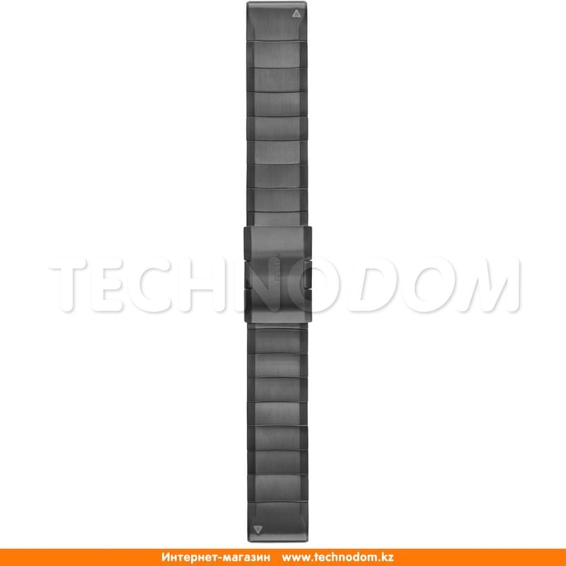 Браслет Garmin 22mm Carbon Gray DLC Titanium Band (Fenix 5/5 Plus) - фото #0