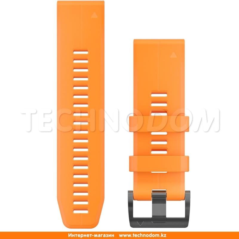 Браслет Garmin 26mm Spark Orange Silicone (Fenix 5X/5X Plus) - фото #0