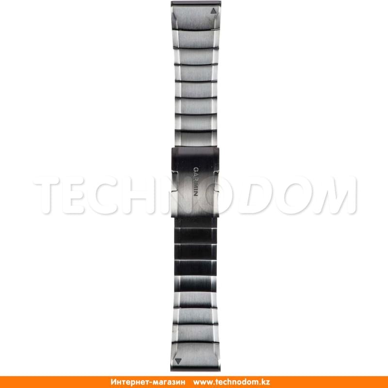 Браслет Garmin 26mm Carbon Gray DLC Titanium (Fenix 5X/5X Plus) - фото #0