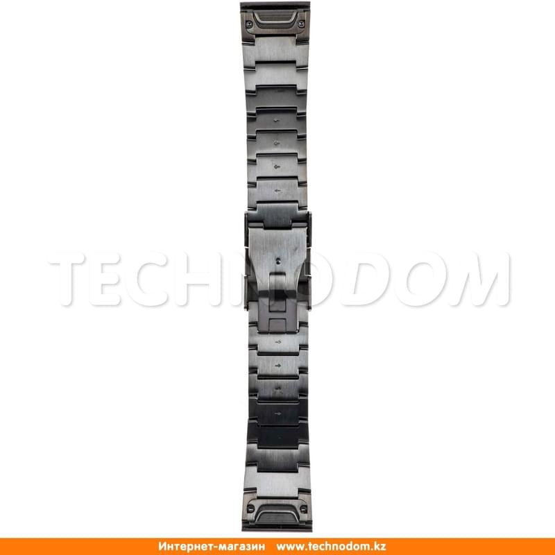 Браслет Garmin 26mm Carbon Gray DLC Titanium (Fenix 5X/5X Plus) - фото #1