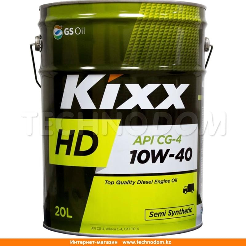 Моторное масло KIXX HD 10W40 API CG-4 20л - фото #0