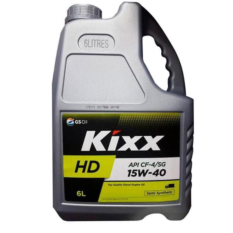 Моторное масло KIXX HD 15W40 API CF-4/SG 6л - фото #0