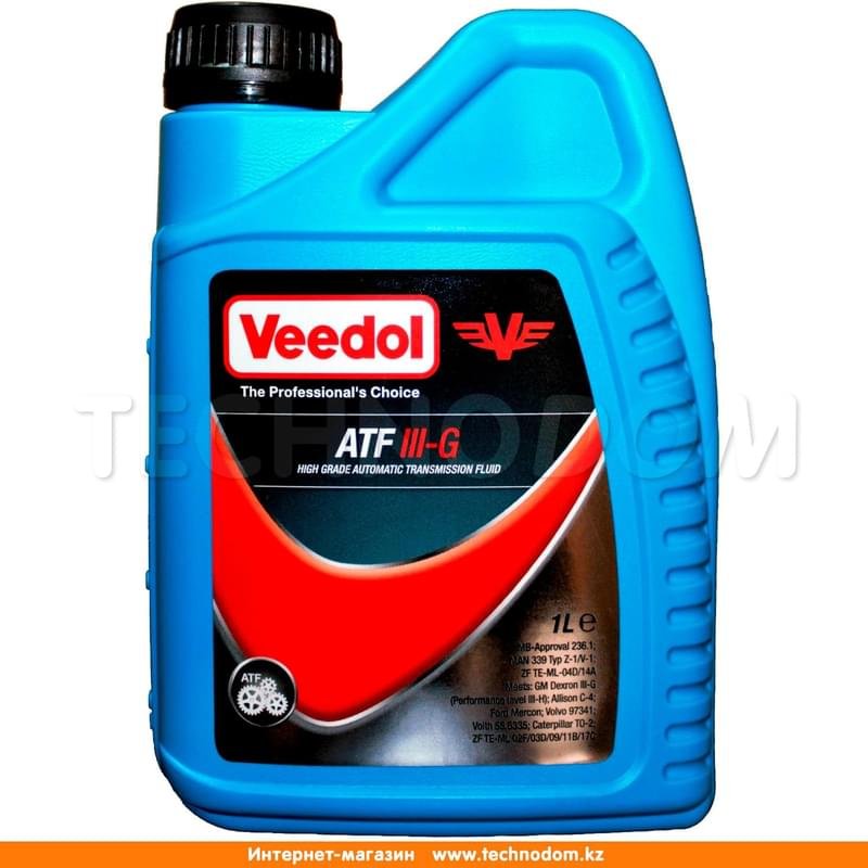 Жидкость для АКПП Veedol ATF III-G 1л - фото #0