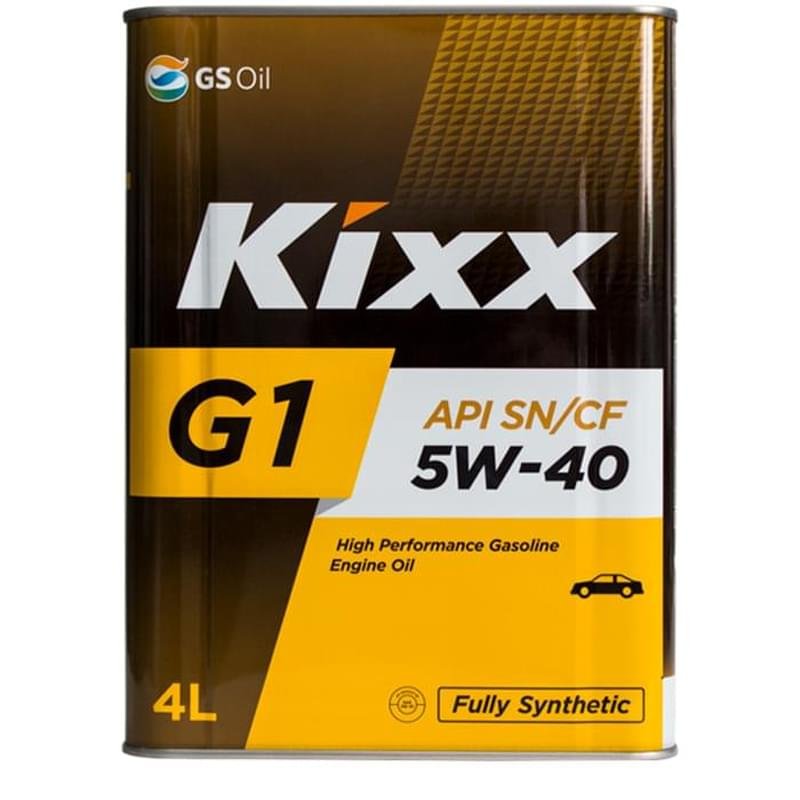 Моторное масло KIXX G1 5W40 API SN/CF 4л - фото #0