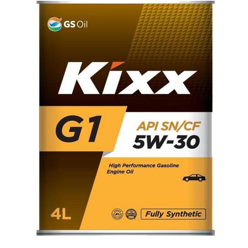 Моторное масло KIXX G1 5W30 API SN/CF 4л - фото #0