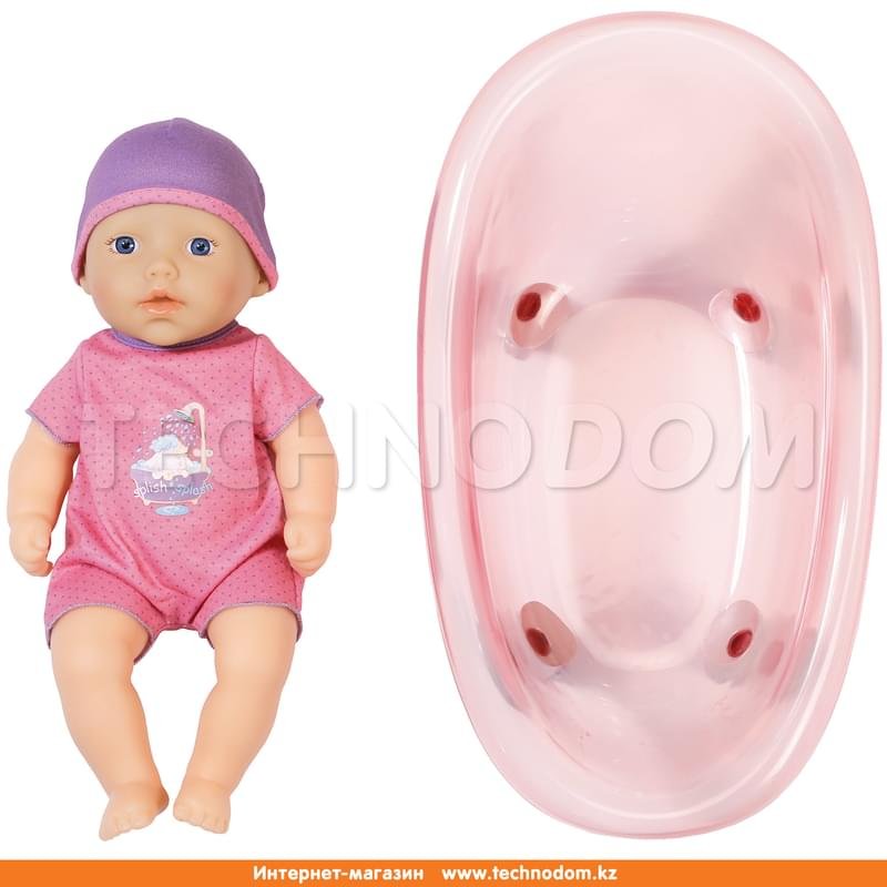 Игрушка my first Baby Annabell Кукла твердотелая с ванночкой, 30 см, дисплей - фото #1