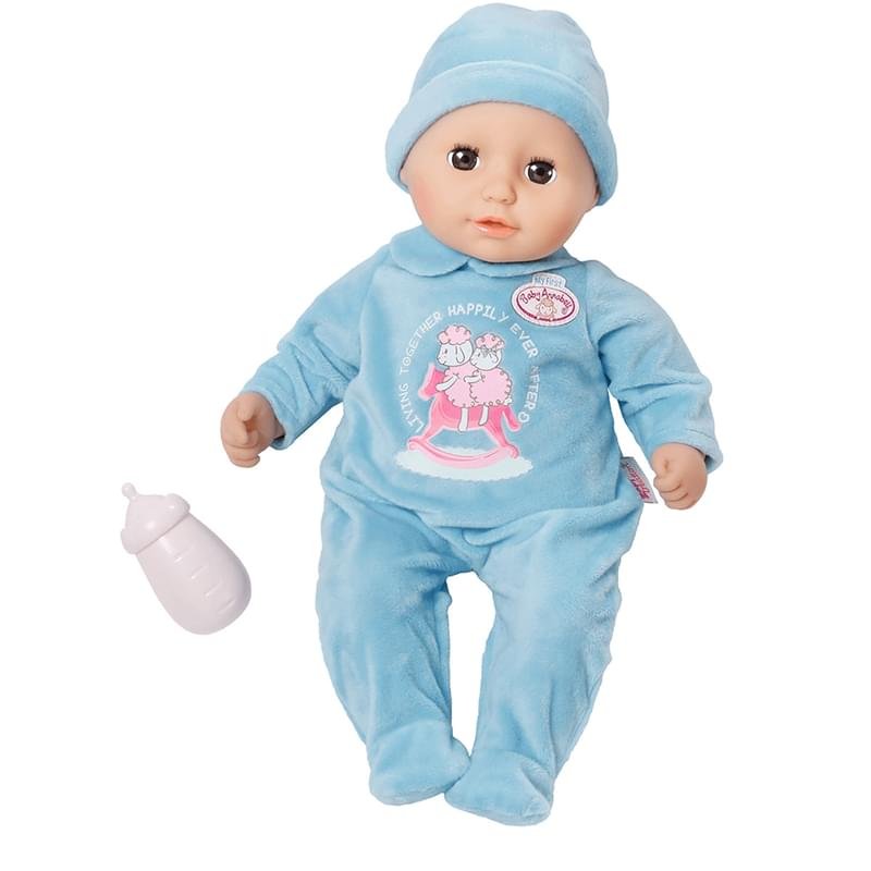 Игрушка my first Baby Annabell Кукла-мальчик с бутылочкой, 36 см, дисплей - фото #0
