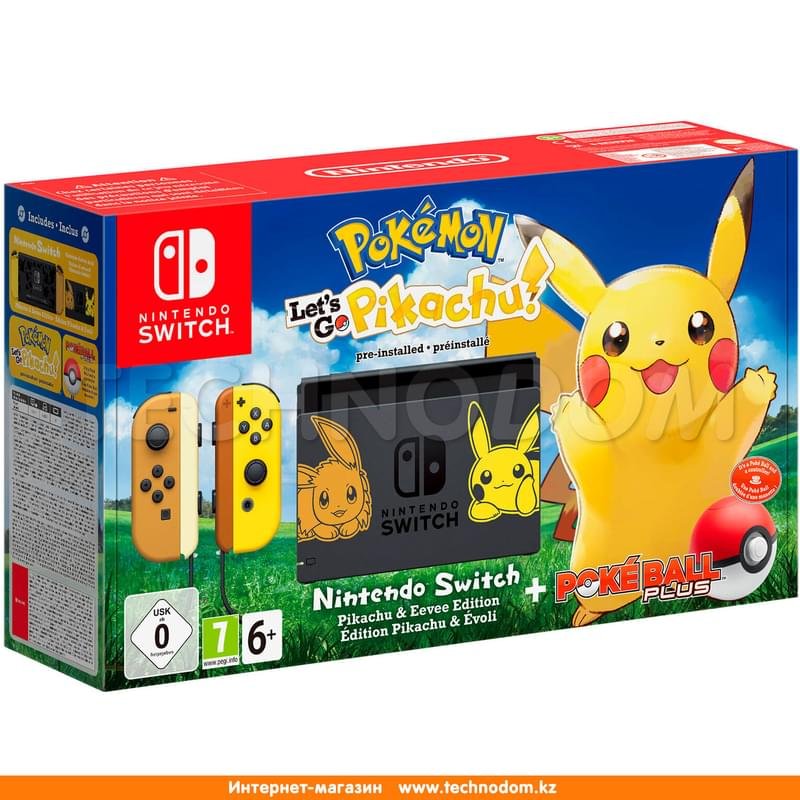 Игровая консоль Nintendo Switch HW Let's Go Pikachu Bundle - фото #0