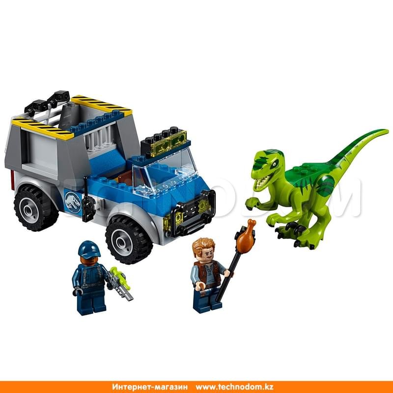 Игрушка Джуниорс Jurassic World Грузовик спасателей для перевозки раптора™ (10757) - фото #0