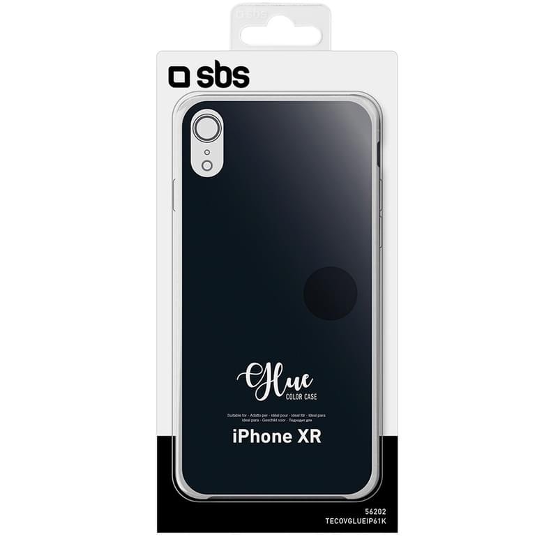 Чехол для iPhone XR, SBS, Glue case, Black (TECOVGLUEIP61K) - фото #2