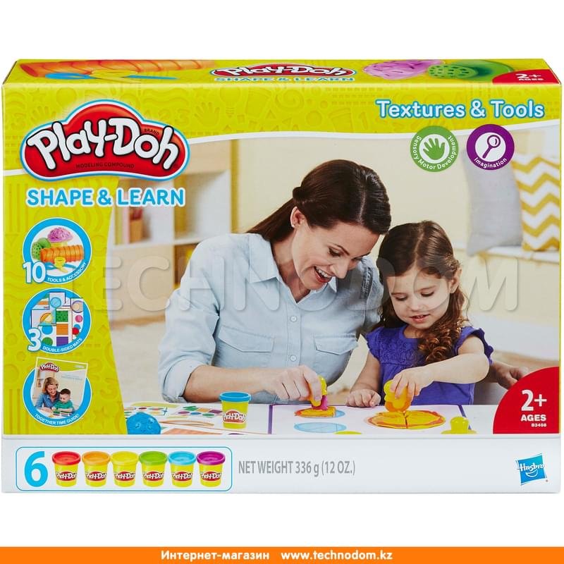 Игровой набор Hasbro Play Doh Плэй-До Игровой набор «Текстуры и инструменты» - фото #1