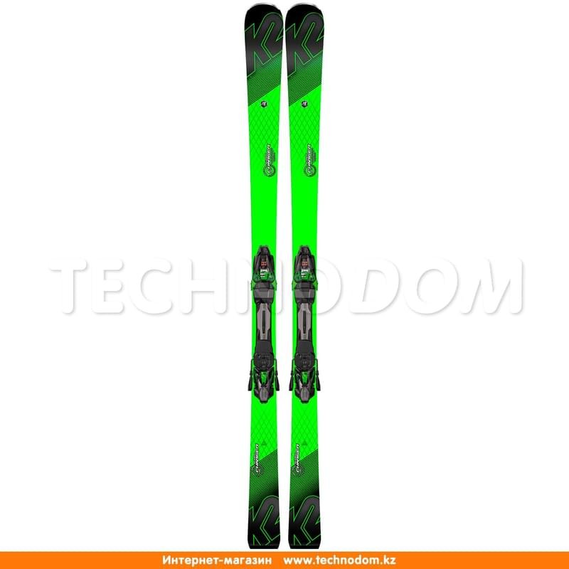 Лыжи Горные K2 Super Charger Mxcell 12 Tcx Black-Green (168) - фото #0
