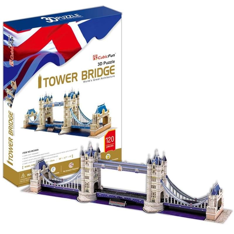 3D Пазл Тауэрский Мост (Великобритания) - фото #0