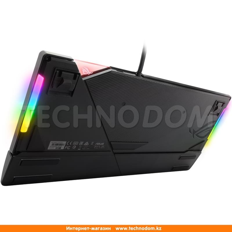 Клавиатура игровая проводная USB Asus ROG STRIX FLARE RGB, MX Red - фото #3