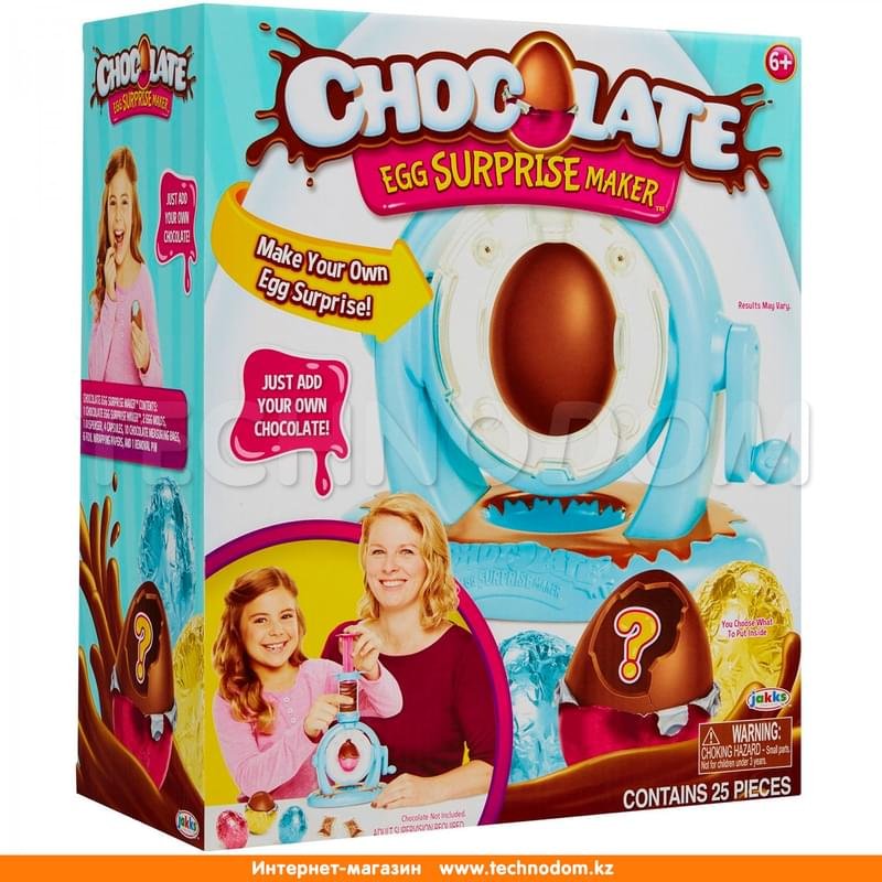 Набор для изготовления шоколадного яйца с сюрпризом Chocolate Egg Surprise Maker - фото #0
